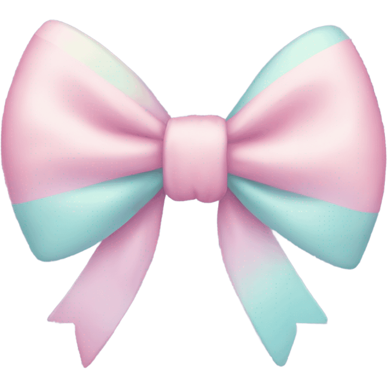 Pastel bow  emoji