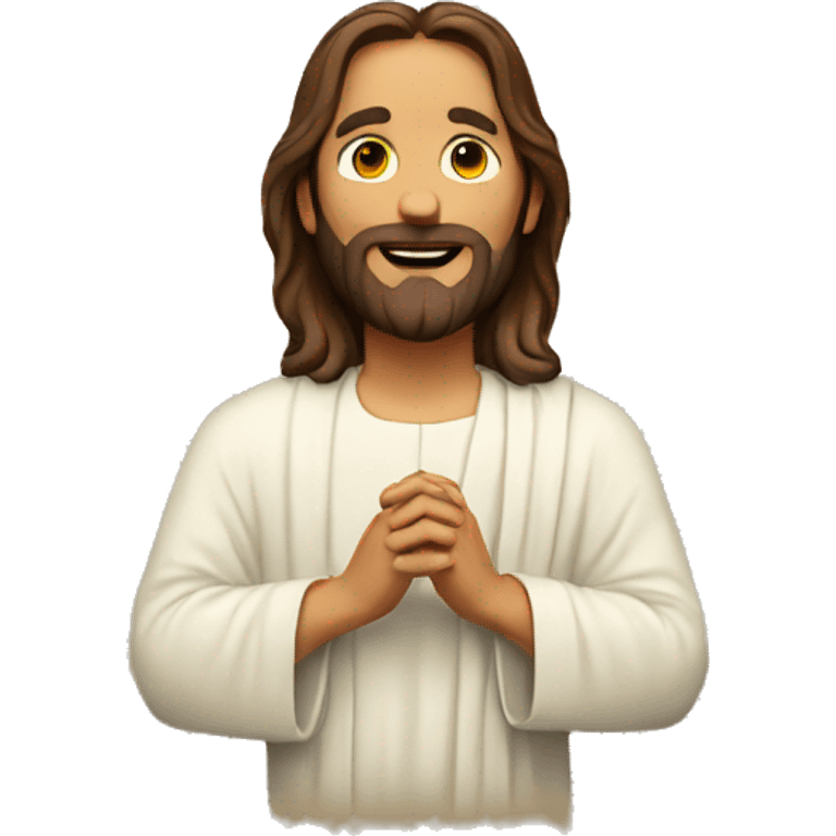 Jesus bendiciendo emoji