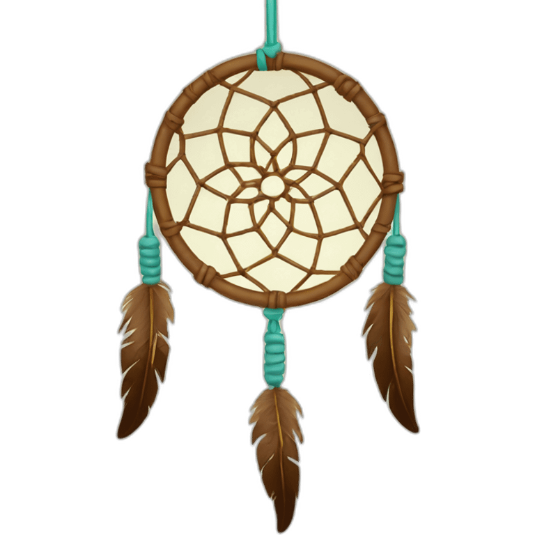 Dreamcatcher on a string emoji