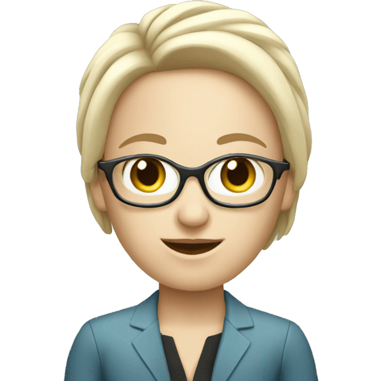 a white-skinned Networking and Personal Brand Consultant emoji