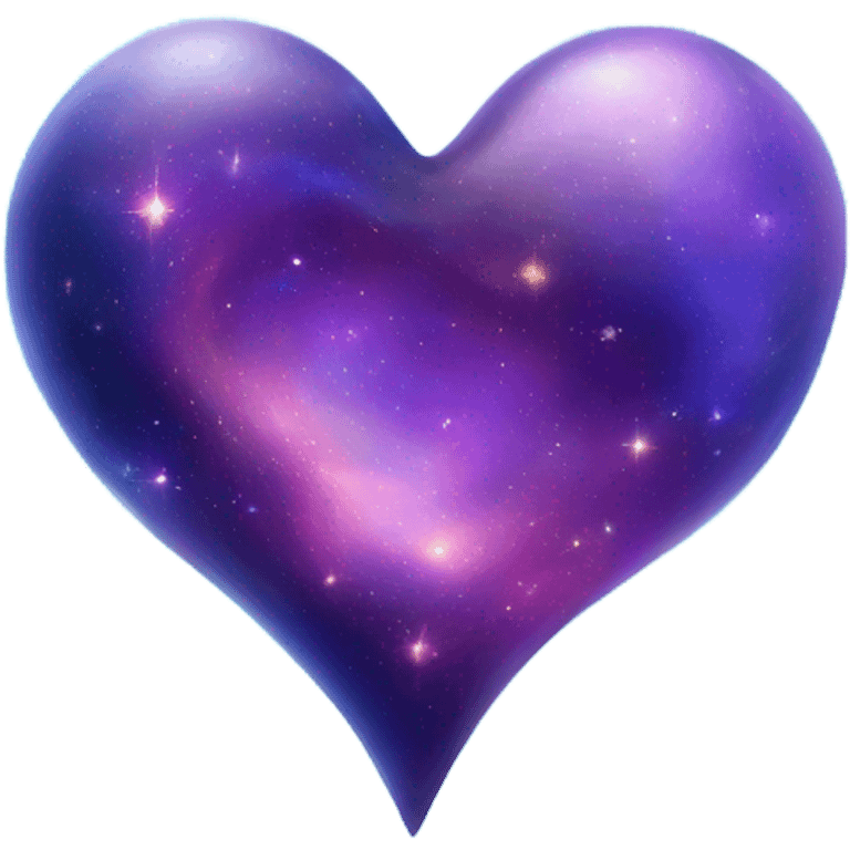 galaxy heart emoji