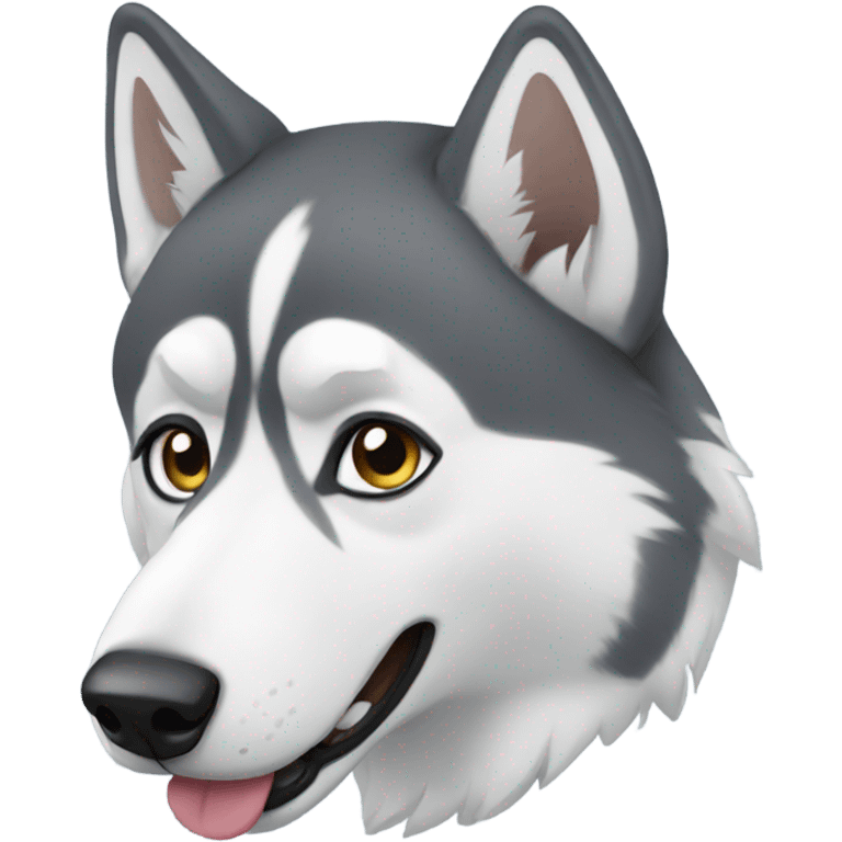 Husky  emoji