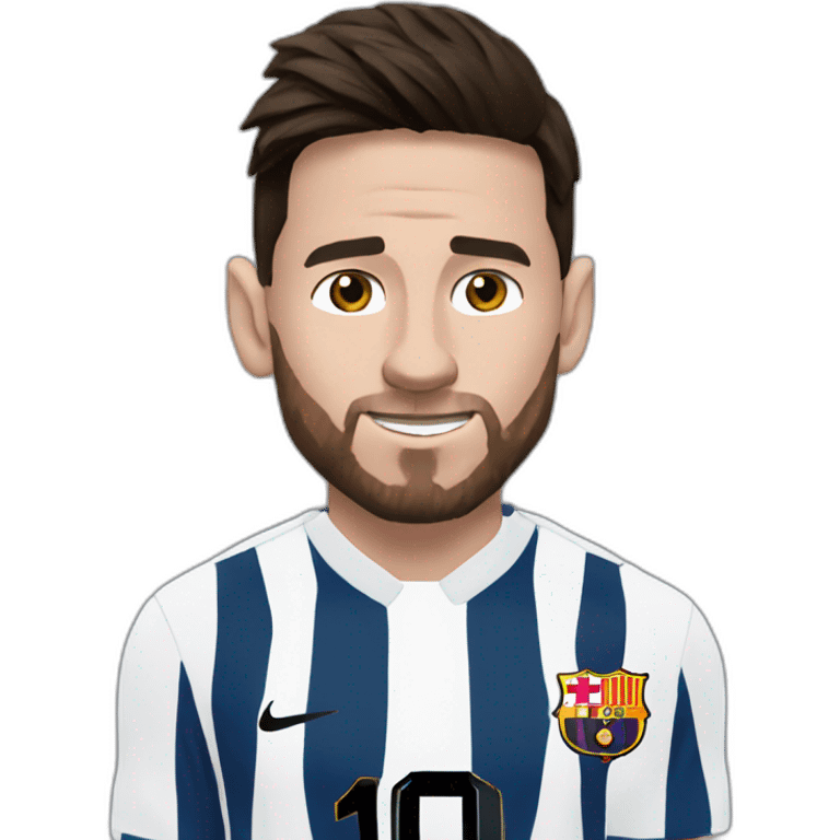 Messi plus fort que Ronalfo emoji