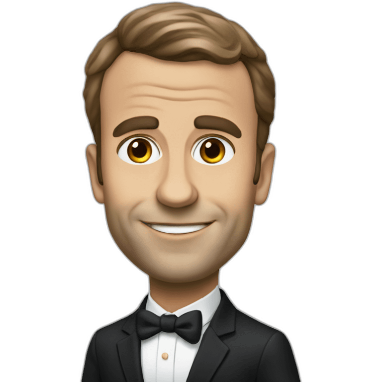 Emanuel Macron  emoji