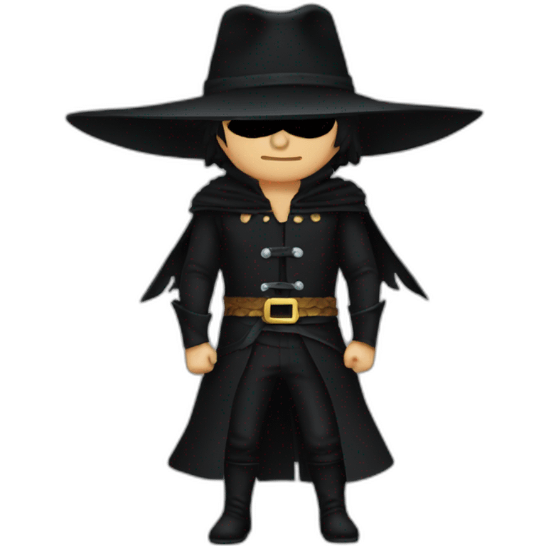 Zorro one piece emoji