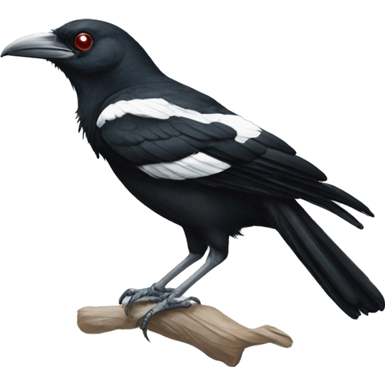 australian magpie emoji