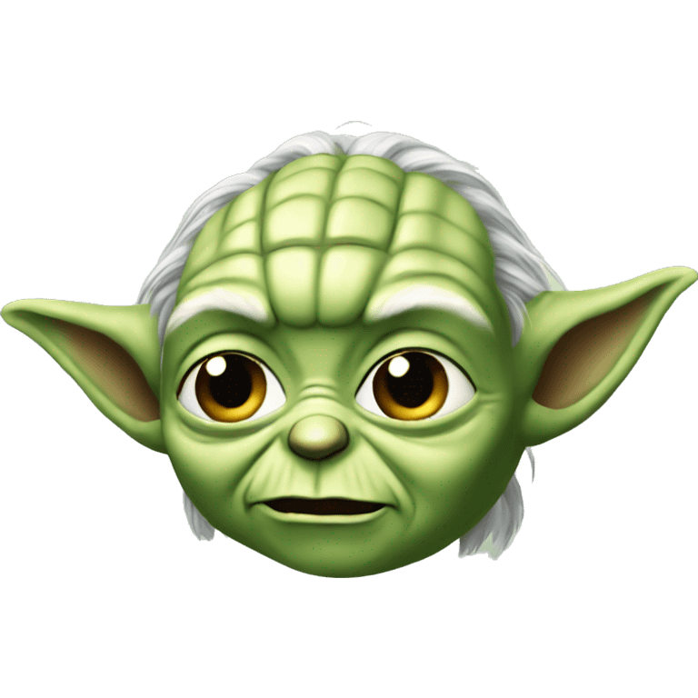 Yoda happy  emoji