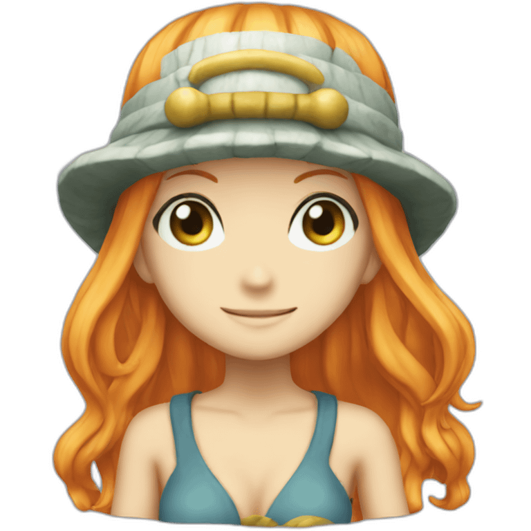 nami one piece emoji