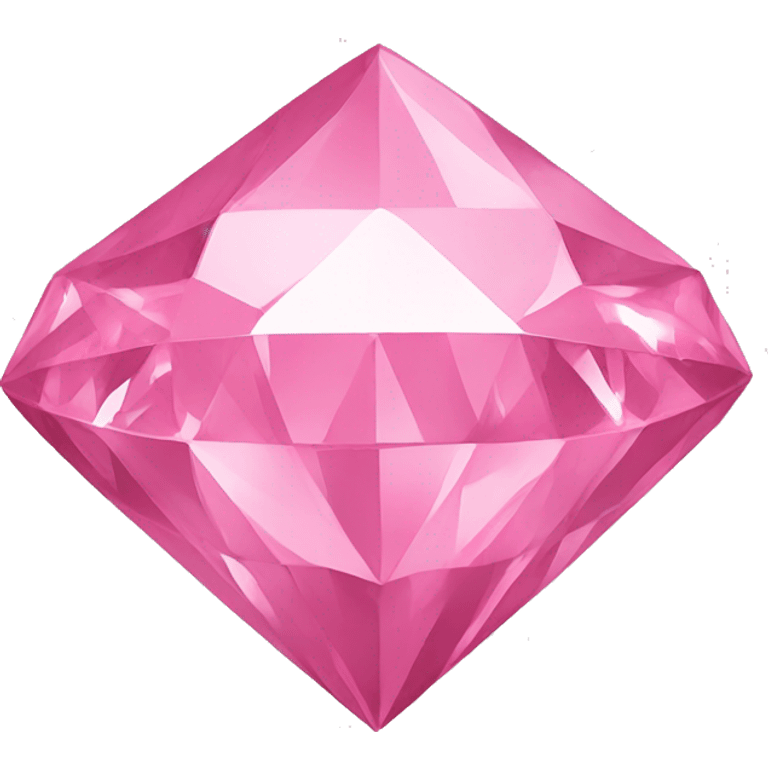 Pink diamond  emoji