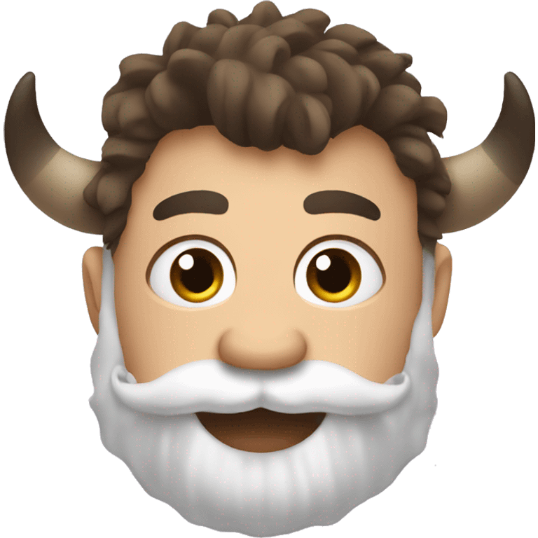 Shaving a yak emoji