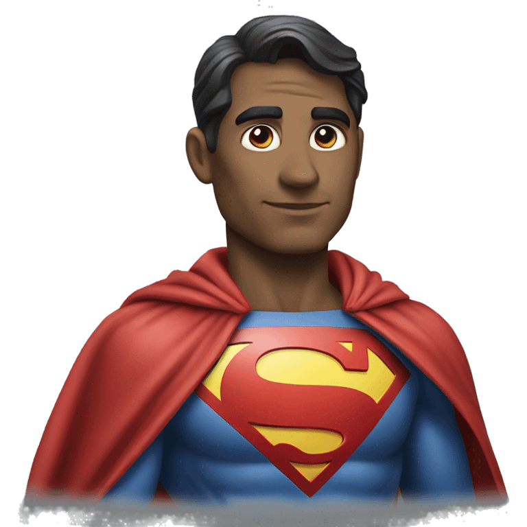 superman intelligent emoji