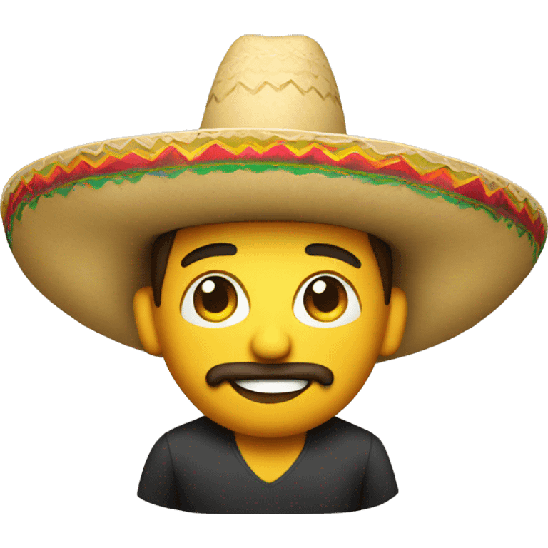 Mexican with sombrero  emoji