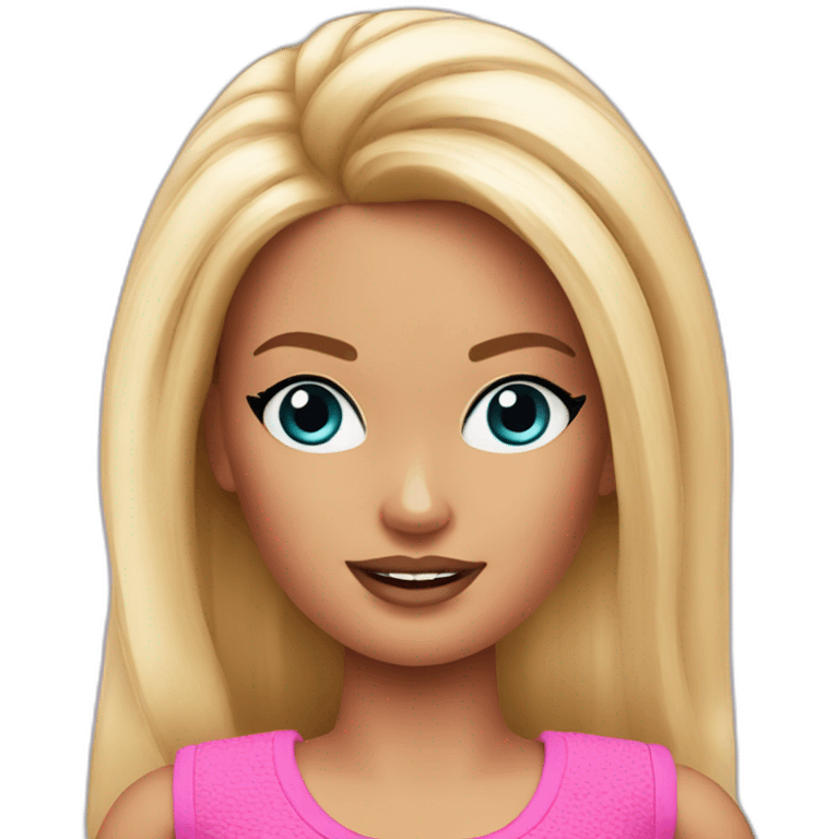 bad barbie emoji