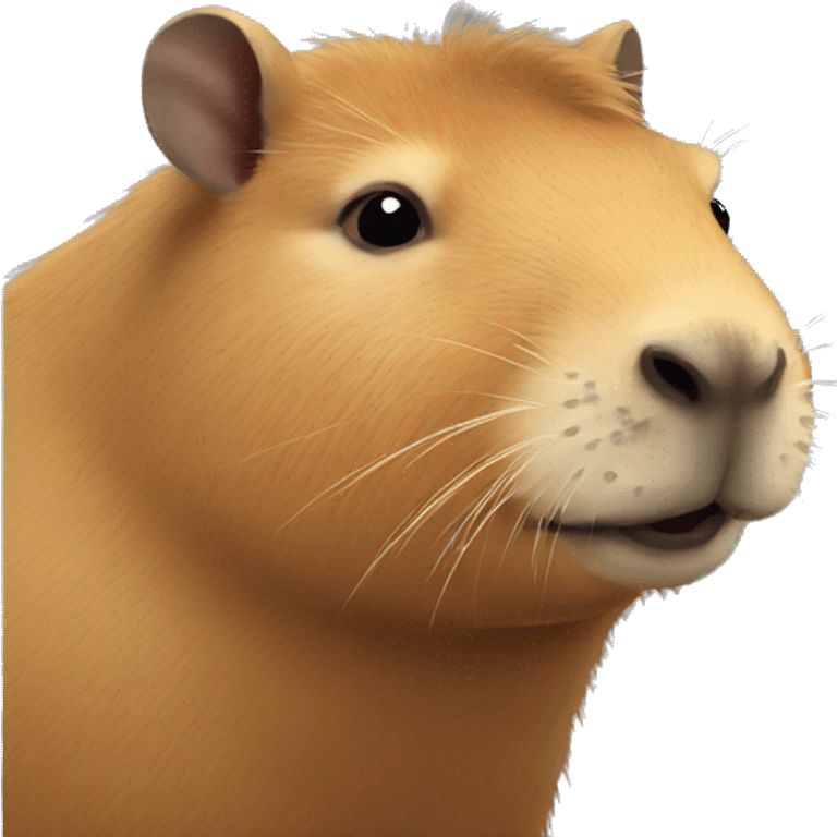 Cute capybara  emoji