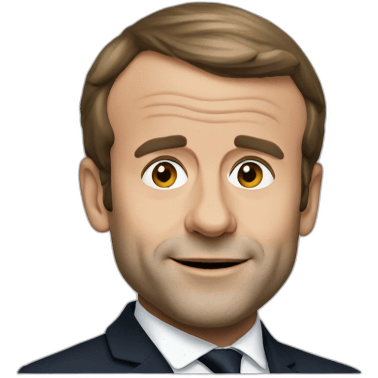 Emmanuel Macron emoji