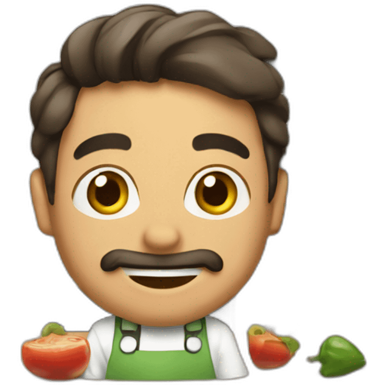 Cocinero loco emoji