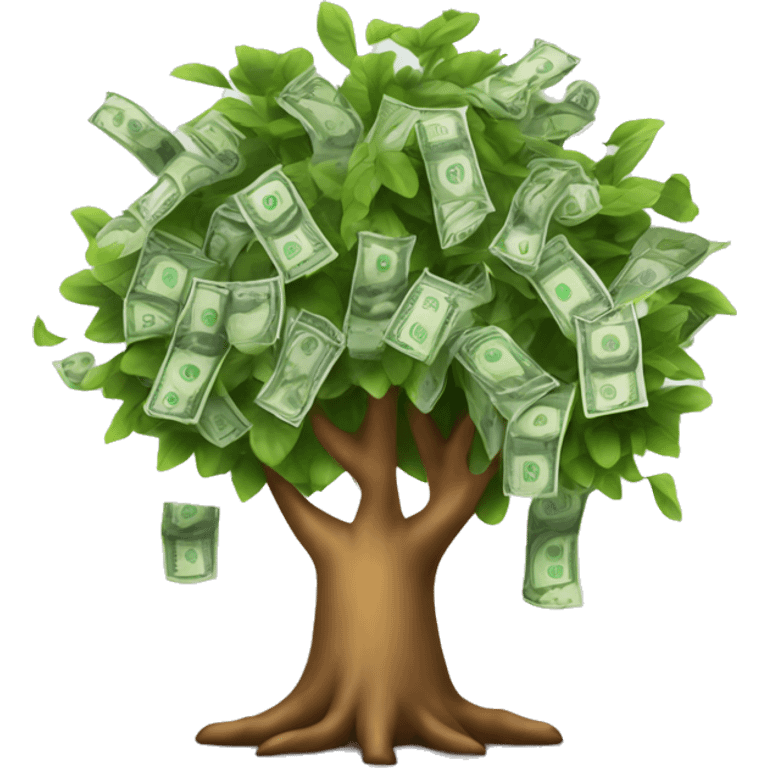 Money tree emoji