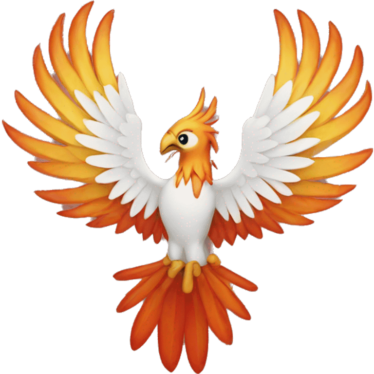 Phoenix flying emoji