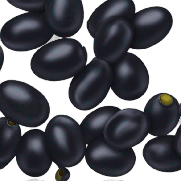 black olive emoji