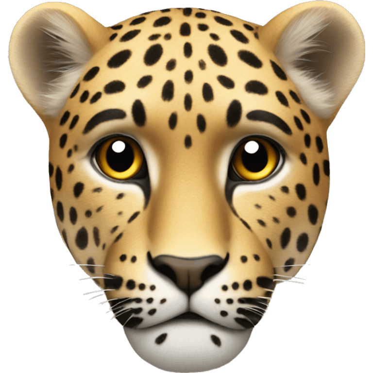 Leoparden Herz emoji