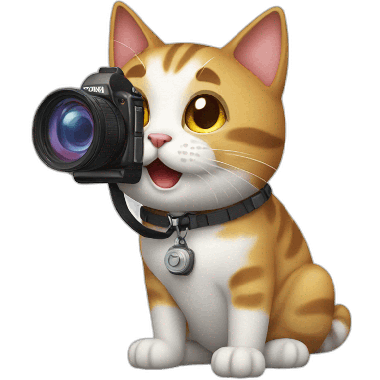 happy-cat-operating-camera emoji