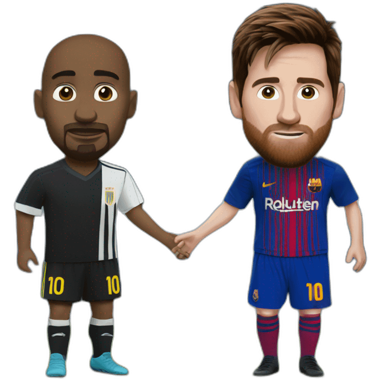 Ronald Vs Messi emoji