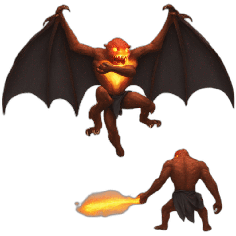 Balrog from the lord of the rings emoji