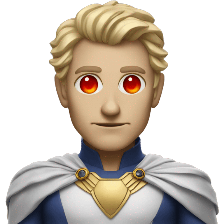 homelander with laser red eyes emoji