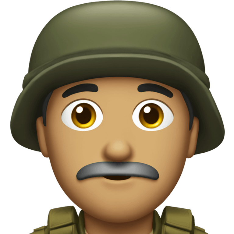 Soldado guerillero emoji