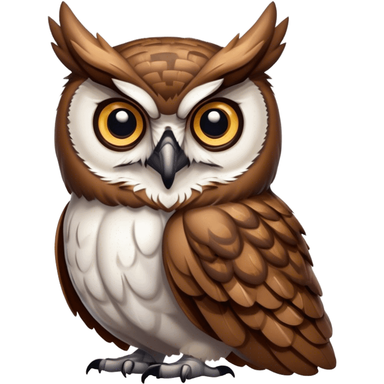 Coastal Horned Owl emoji