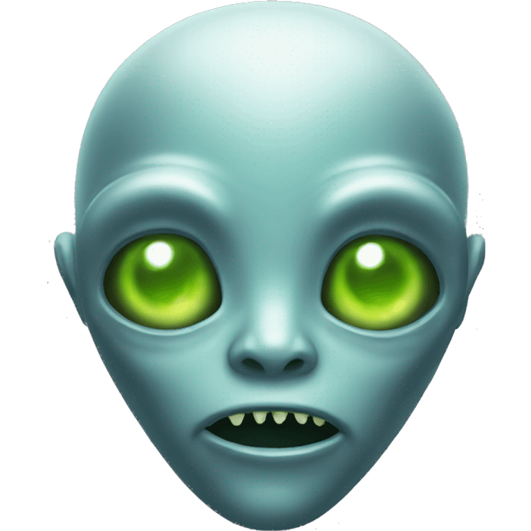 Alien head emoji