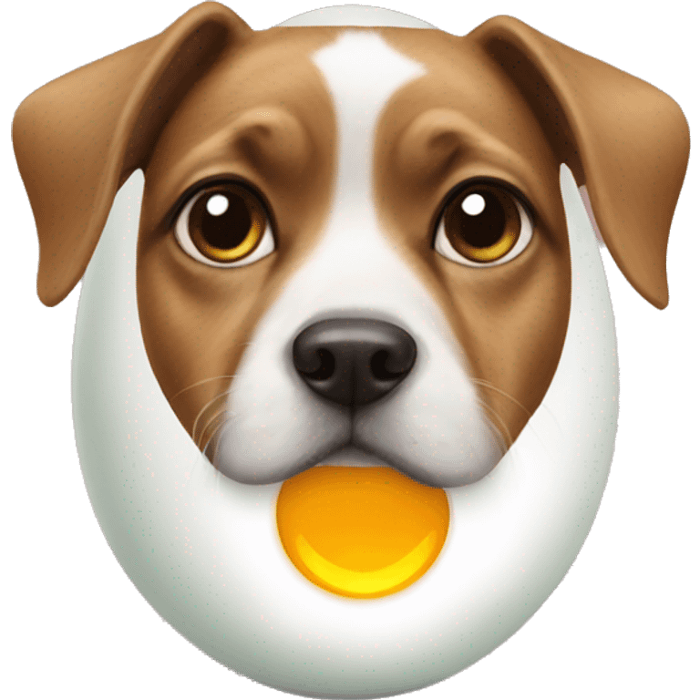 dog egg emoji