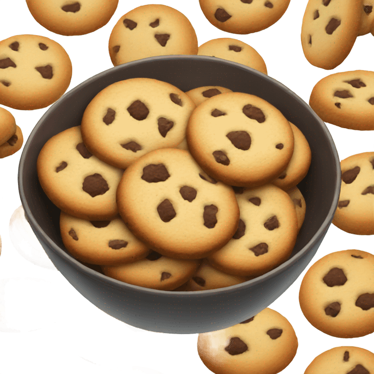 bowl of cookies emoji