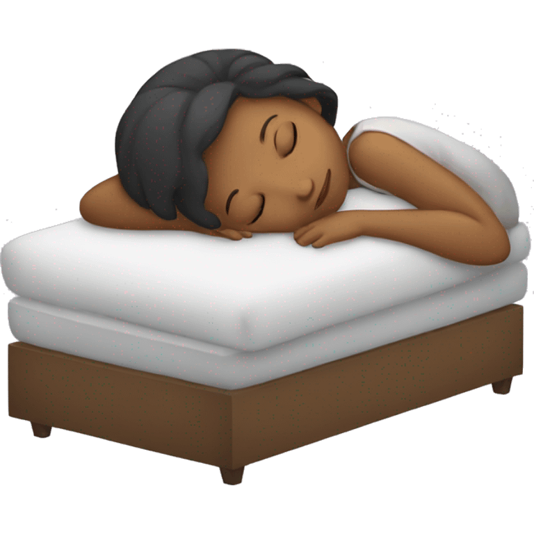 Girl sleeping  emoji