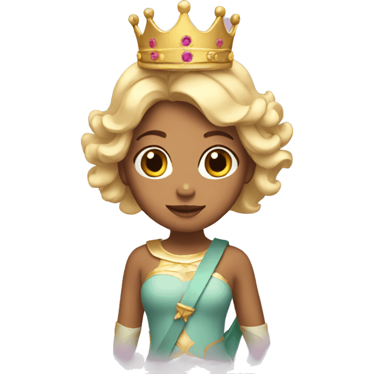 chloe with a crown emoji