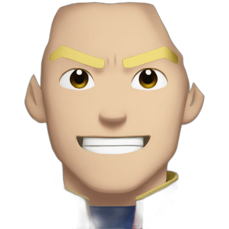 All might hero motivated emoji