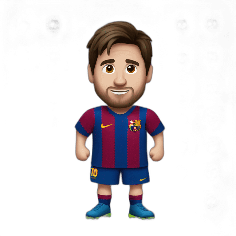 Barça messi emoji