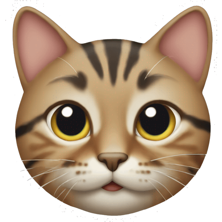 tabby cat face emoji