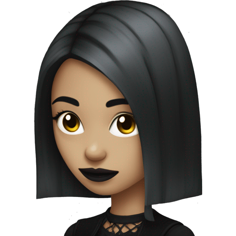 goth girl emoji