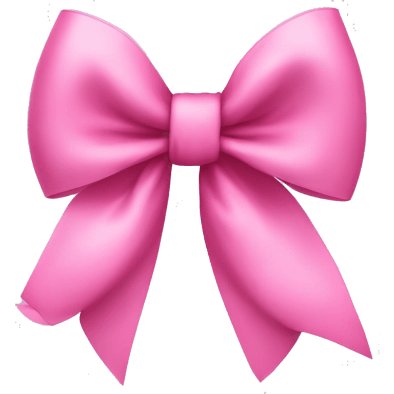 cut coquette pink bow emoji