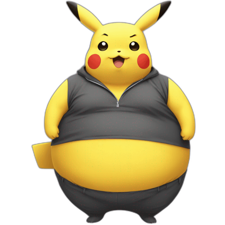 pikachu obese with no will to live emoji