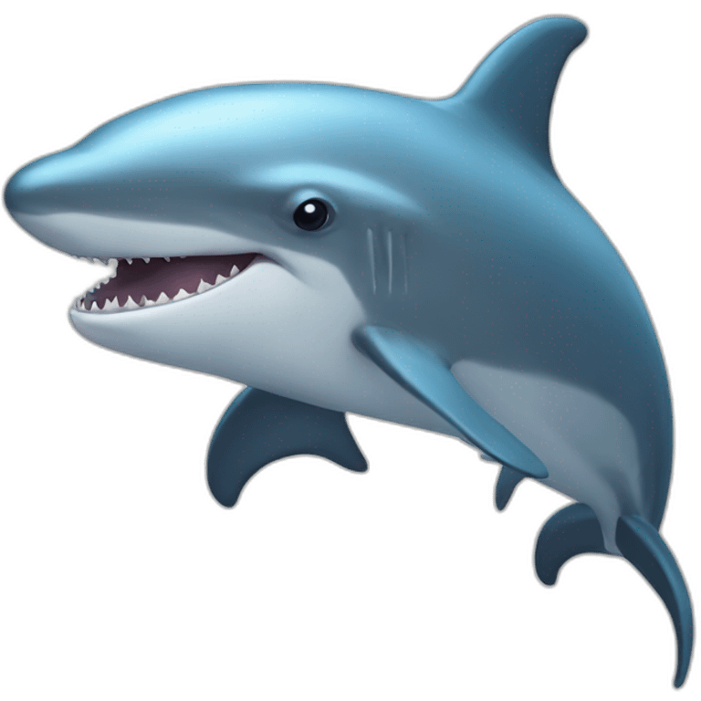 Dolphin Shark emoji