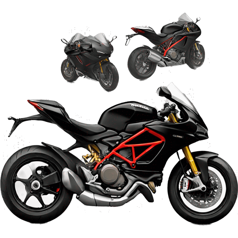 Black Ducati  emoji