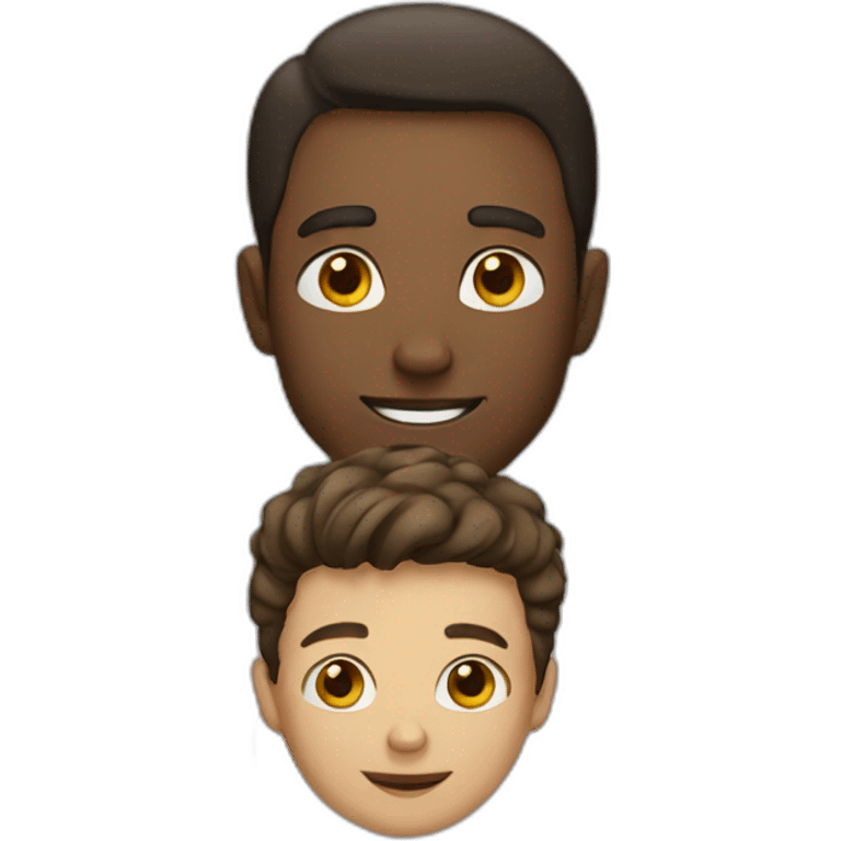 Man and boy  emoji