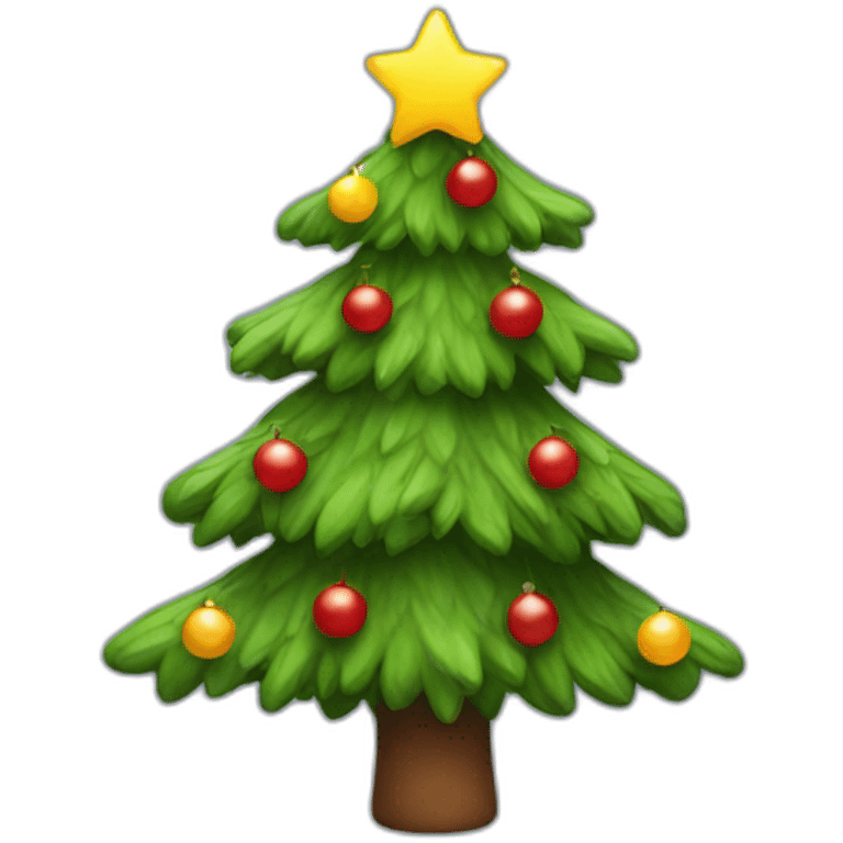 translation christmas tree emoji