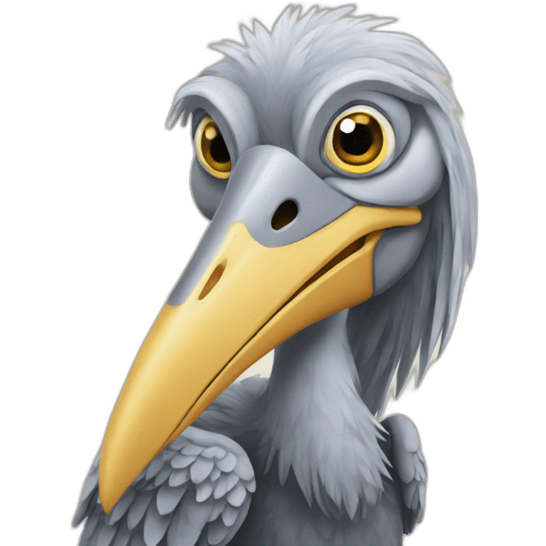 Shoebill emoji