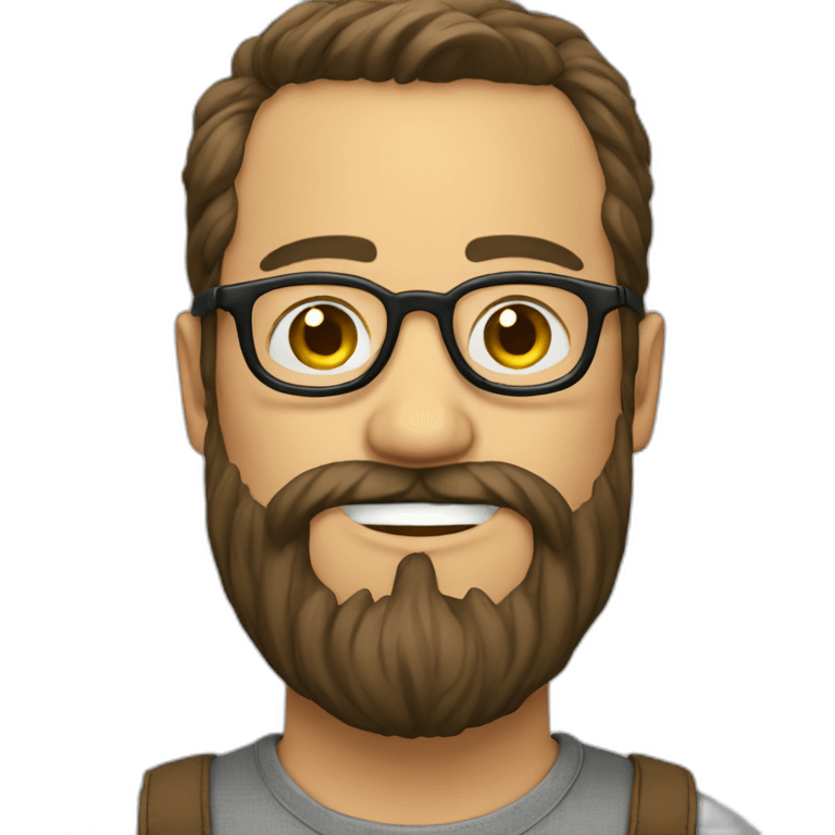 beard-man-glasses-rond emoji