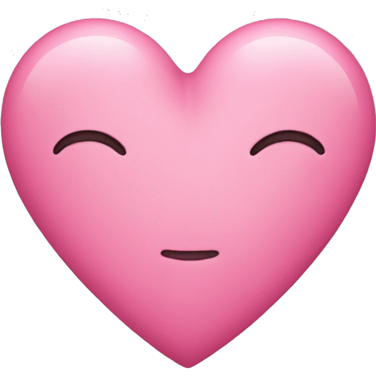 Pink heart emoji