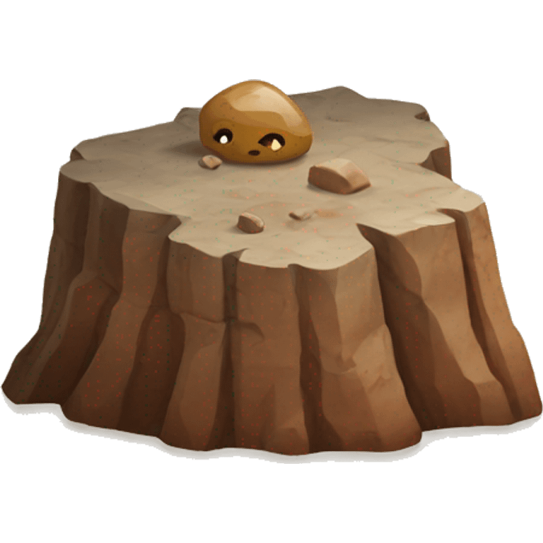 Petrified national forest emoji