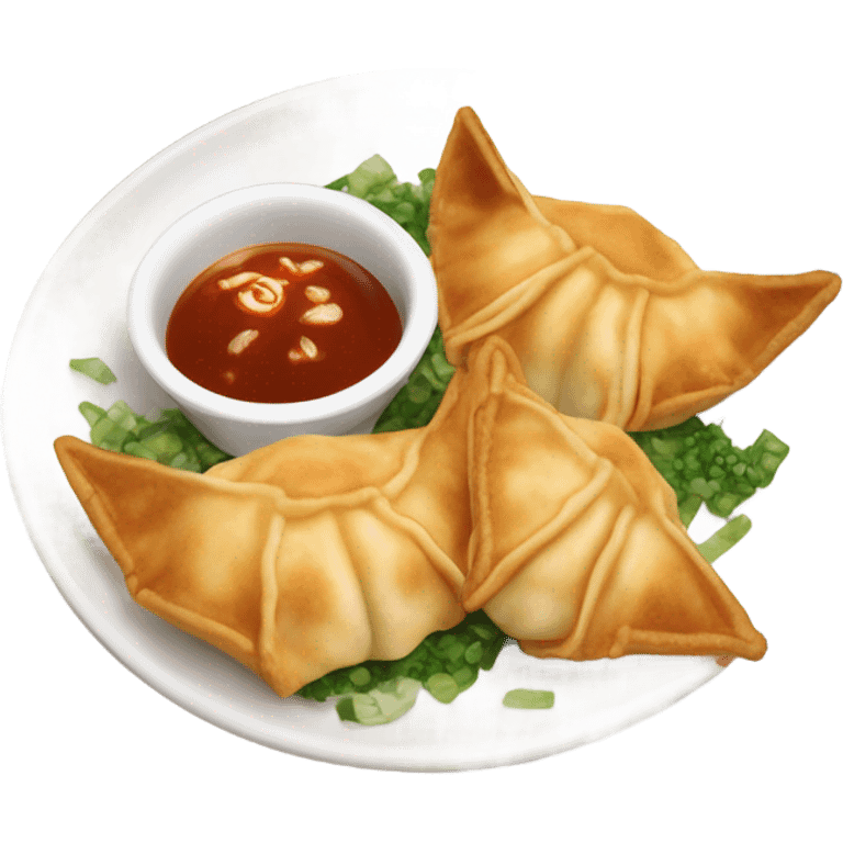 Crab Rangoon emoji